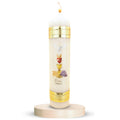 Authenthic First communion candle made by Mexican Artisans at La Villa de Guadalupe | Vela de primera comunion para niño