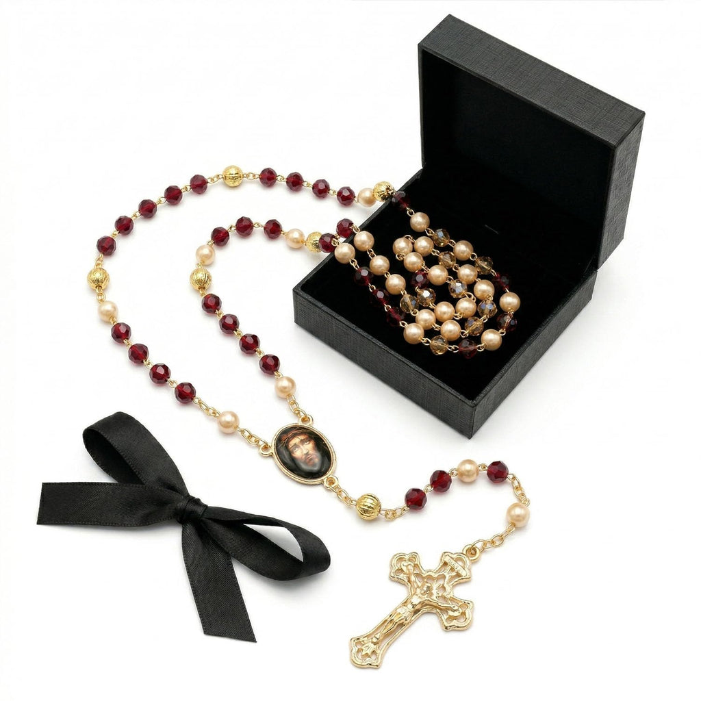 Saint Jude Thaddeus rosaries — Catholic rosaries for favors — Saint Jude Thaddeus rosary — Saint Jude Thaddeus keepsake 