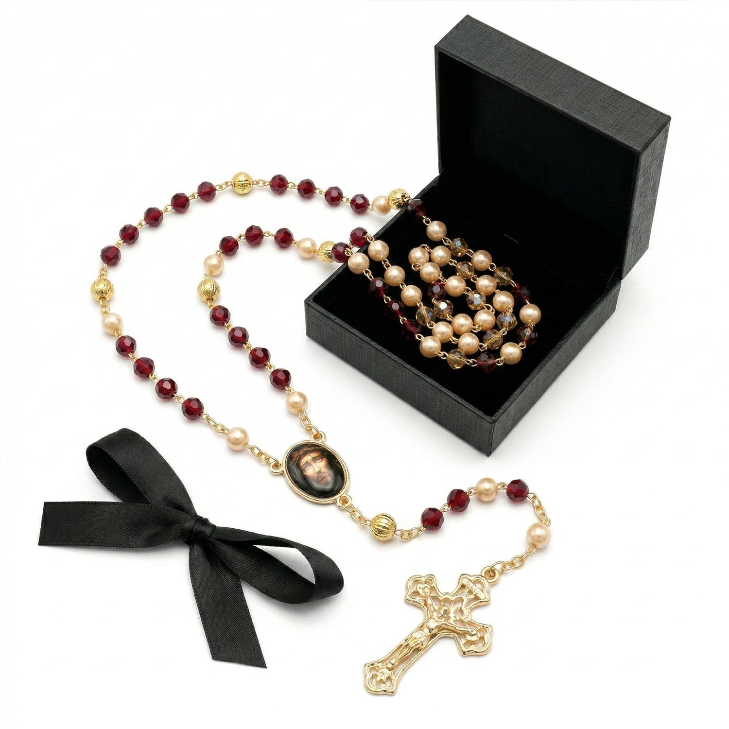 Saint Jude Thaddeus rosaries — Catholic rosaries for favors — Saint Jude Thaddeus rosary — Saint Jude Thaddeus keepsake 