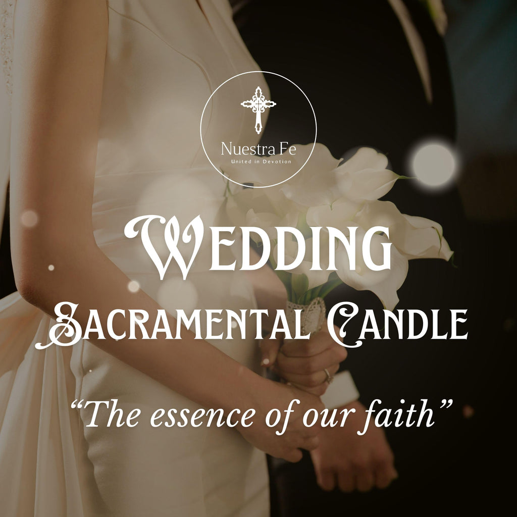 Authenthic Unity Candles for Wedding Ceremony Set Made by Mexican Artisans at La Villa de Guadalupe | Wedding Candles fo