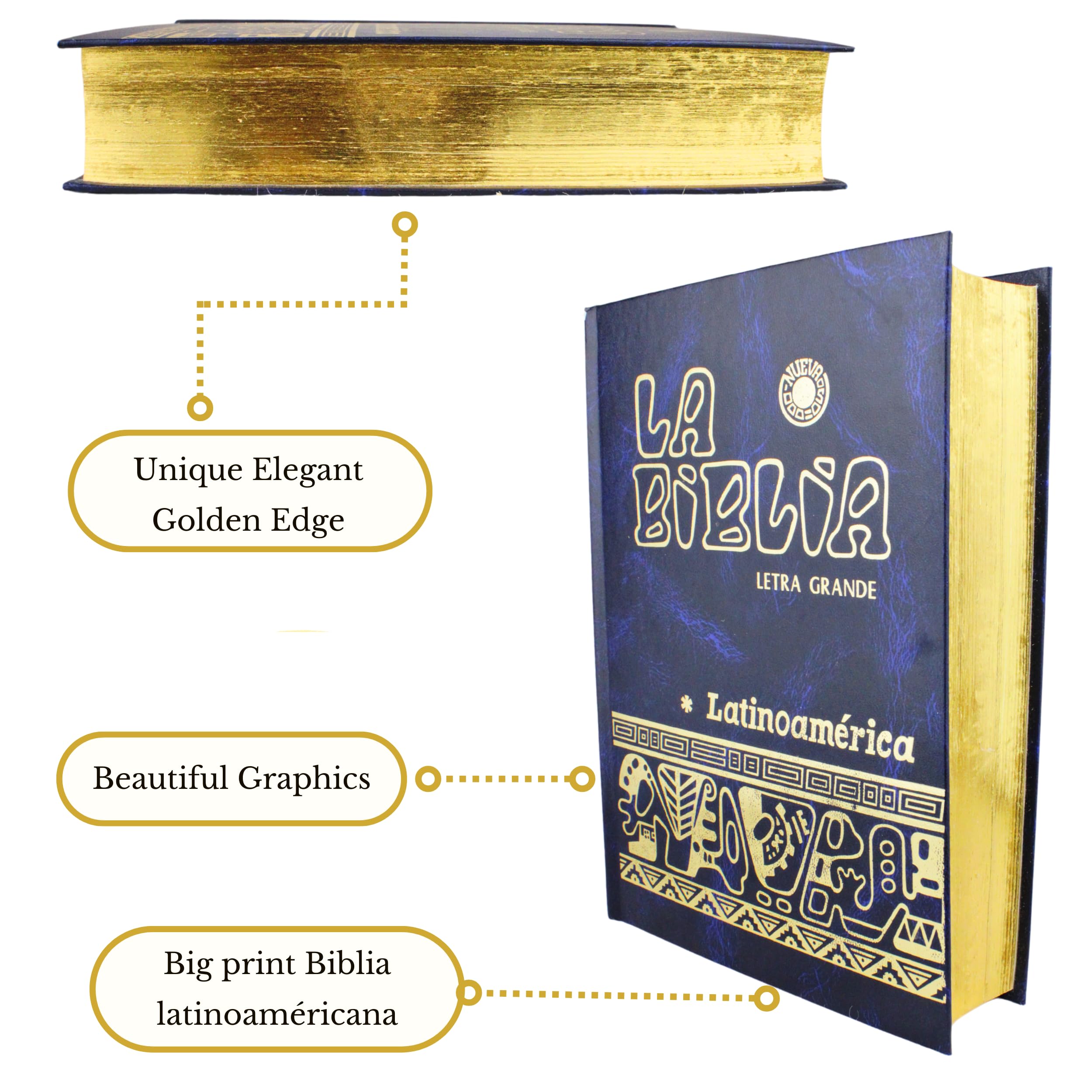 la Biblia latinoamericana letra grande - Biblia latinoamericana catolica - Biblia catolica en español letra grande - bib