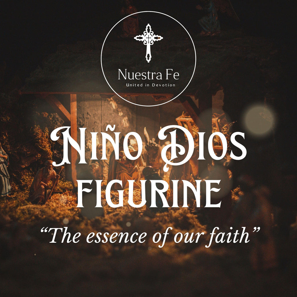 Baby Jesus figure nativity HandMade in Mexico - Niño dios for nacimiento de jesus para navidad - Christmas Baby Jesus fo