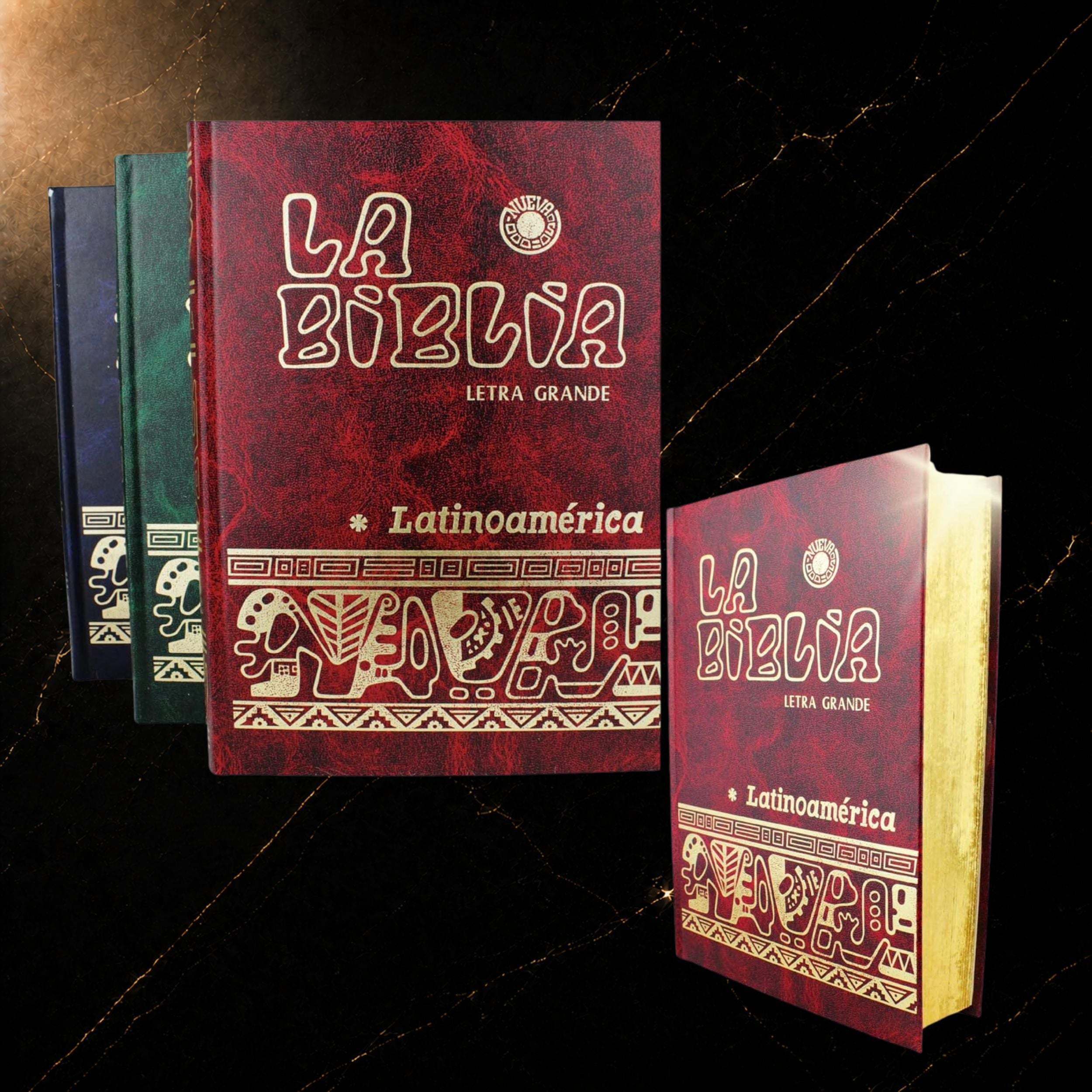 Biblia Latinoamericana Letra Grande — Spanish Catholic Bible Large Print | Tapa Premium