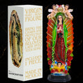 Virgen de Guadalupe Statue — Estatua artesanal de la Santísima Madre para altar | Estatua premium