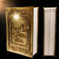 Catholic Wedding Bible — Metallic Gold Cover with Virgen de Guadalupe | Biblia de Boda